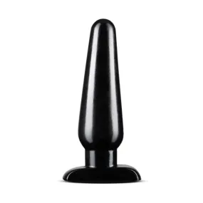 Anal Adventures - Basic Anal Plug - Large - Black