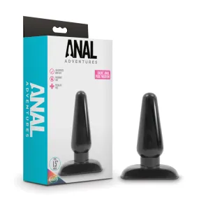 Anal Adventures By Blush® | Basic Black 4.75-Inch Anal Plug