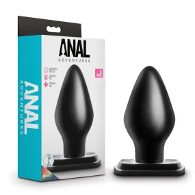 Anal Adventures By Blush® | Black 5.25-Inch Anal Plug