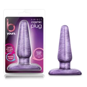 B Yours By Blush® | Cosmic Purple Swirl 4.25-Inch Anal Plug