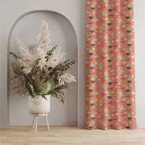 Blackout Curtains, Digital Printed Curtains, Pack of 1 Curtains - Nemo Terra