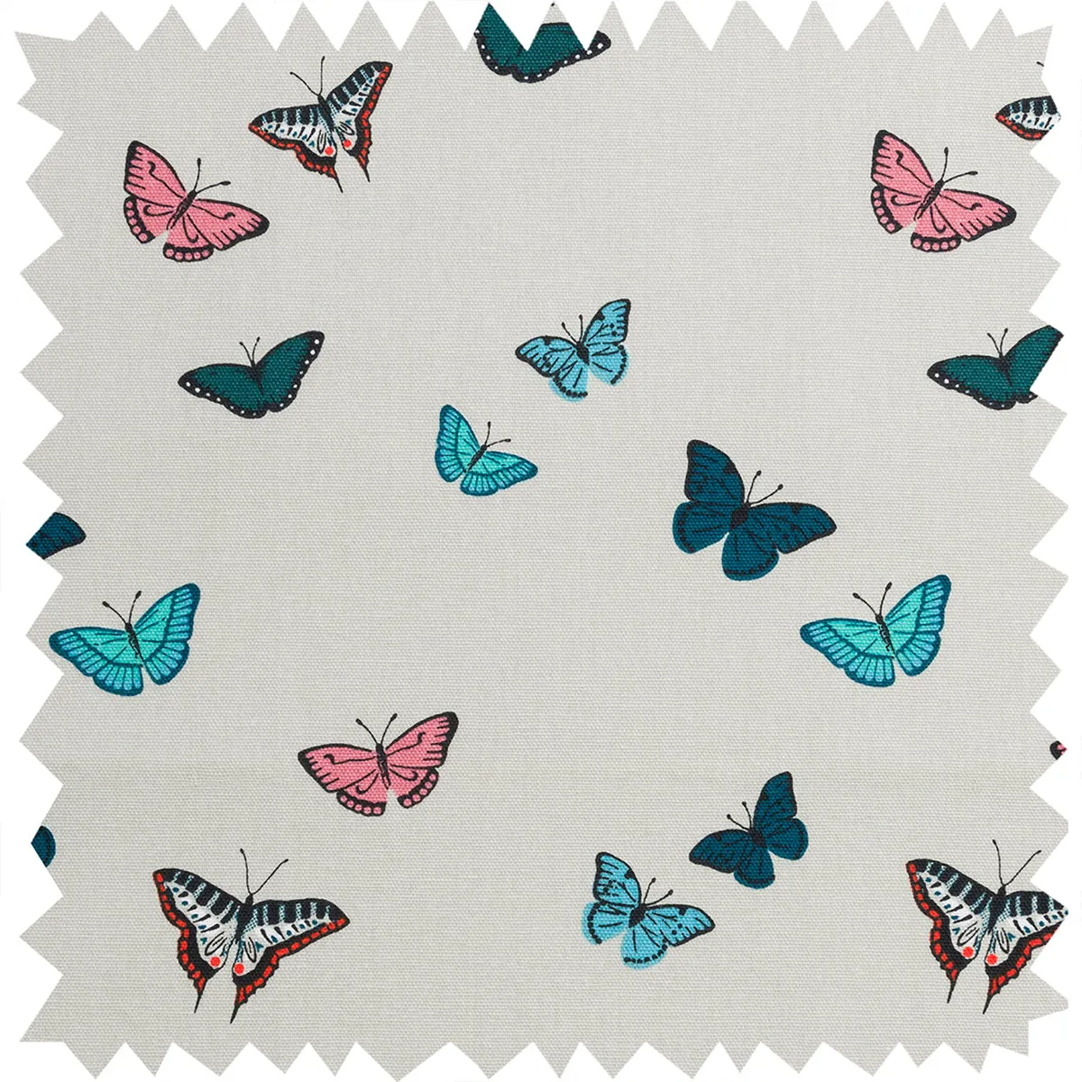 Butterflies Fabric by the Metre