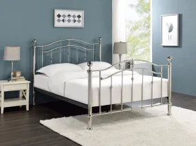 Callisto Chrome Metal bed