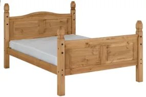 Corona Bed High Foot End