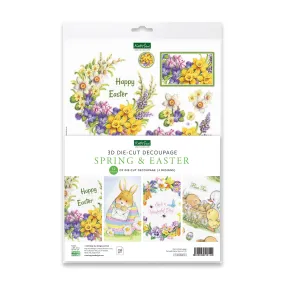 Die Cut Decoupage – Spring and Easter (pack of 12)