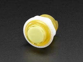 Mini LED Arcade Button - 24mm Translucent Yellow