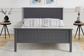 Taurus Dark Grey H/F Bed